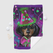 ダックスフンド ゴルフタオル (インサイチュ)