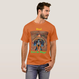 ダックスフンド シンコ・デ・マイオ Tシャツ