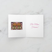 ダックスフンド シーズンカード (内部)