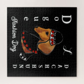 ダックスフンド ジグソーパズル (横)