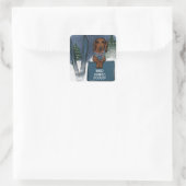 ダックスフンド スクエアシール (バッグ)