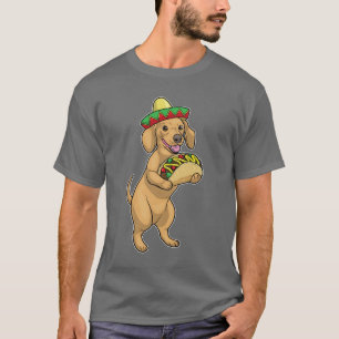 ダックスフンド タコス Tシャツ
