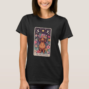 ダックスフンド タロットカード Tシャツ