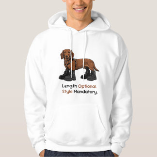 ダックスフンド チャンキーブーツ 楽しい犬のギフトTシャツ パーカ