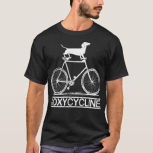 ダックスフンド ドキシサイクリン 薬局 ダジャレ 楽しい薬剤師 Tシャツ