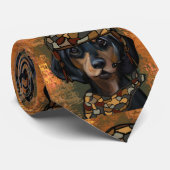 ダックスフンド ネクタイ (ロール)