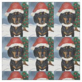 ダックスフンド ファブリック (見本)