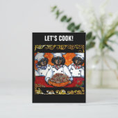 ダックスフンド ポストカード (スタンド正面)