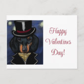 ダックスフンド ポストカード (正面)