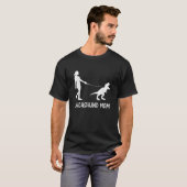ダックスフンド ママ ドキシー お母さん 女性 犬 恐竜 Tシャツ (正面フル)