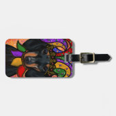 ダックスフンド ラゲッジタグ (正面横)