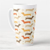 ダックスフンド ラテ マグ (左アングル)