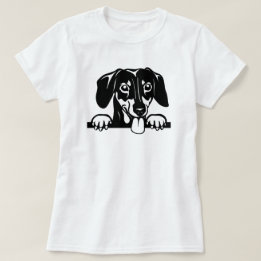 ダックスフンド ラブ Tシャツ