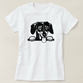 ダックスフンド ラブ Tシャツ