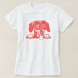 ダックスフンド ラブ Tシャツ