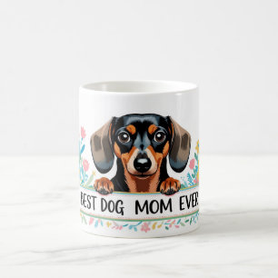 ダックスフンド 最高の犬のママ コーヒーマグカップ