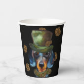 ダックスフンド 紙コップ (正面)