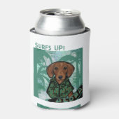 ダックスフンド 缶クーラー (缶正面)