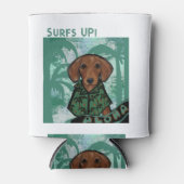 ダックスフンド 缶クーラー (正面)