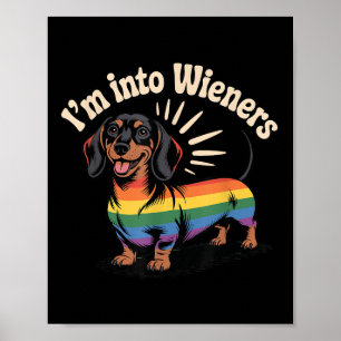 ダックスフンド LGBT ゲイ プライド ポスター