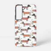 ダックスフンド SAMSUNG GALAXYケース (裏面)