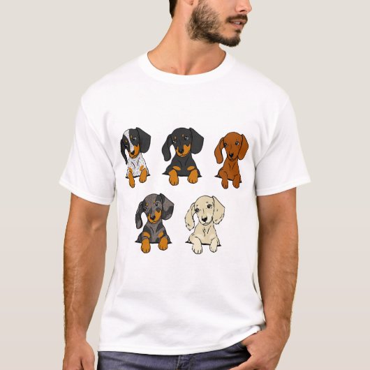 ダックスフンド Tシャツ (正面)