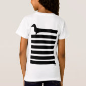 ダックスフンド Tシャツ (裏面)