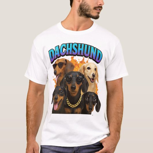 ダックスフンド Tシャツ (正面)