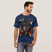 ダックスフンド Tシャツ (正面フル)