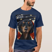 ダックスフンド Tシャツ (正面)