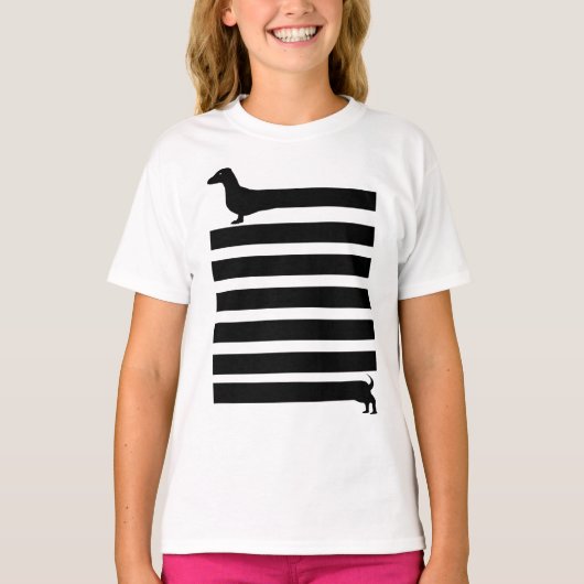 ダックスフンド Tシャツ (正面)