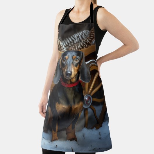 ダックスワイスレイクリスマスデコール エプロン (インサイチュ)