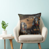 ダックスワイスレイクリスマスデコール クッション (椅子)