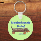 ダックスント規則 キーホルダー (正面)