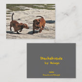 ダックスントATC 名刺 (正面/裏面)