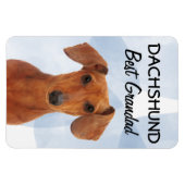 ダックスン最高のドグランドマグネット マグネット (横)