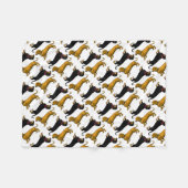 ダックスン フリースブランケット (正面(横))