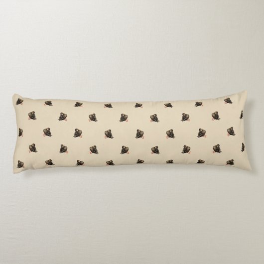 ダックス抱き枕 ボディピロー (裏面)