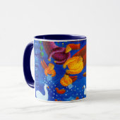 ダックス食べ物を与えズ・ファミリー・デイ・アウト マグカップ (正面左)