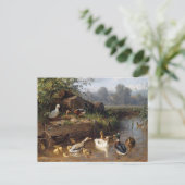 ダックス・オン・ザ・リバー・カール・ジュツ ポストカード (スタンド正面)