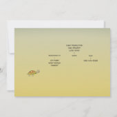 ダックス&ゲーターマンガーンベイビーシャワー 招待状 (裏面)