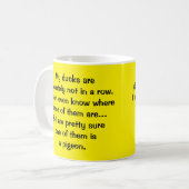 ダックス&ハト コーヒーマグカップ (正面左)