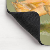 ダックス:バフ・オルピントン マウスパッド (コーナー)