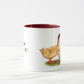 ダックス：バフ・オルピントン マグカップ (中央)