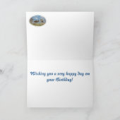 ダックス&ピジョン誕生日カード カード (内部)