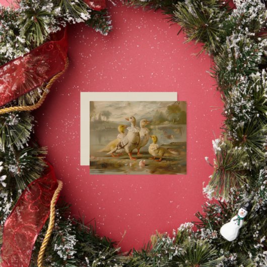 ダックス – ホイルポストカード 箔シーズンポストカード (インサイチュ)