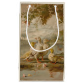 ダックス – 抱き枕 スモールペーパーバッグ (正面)