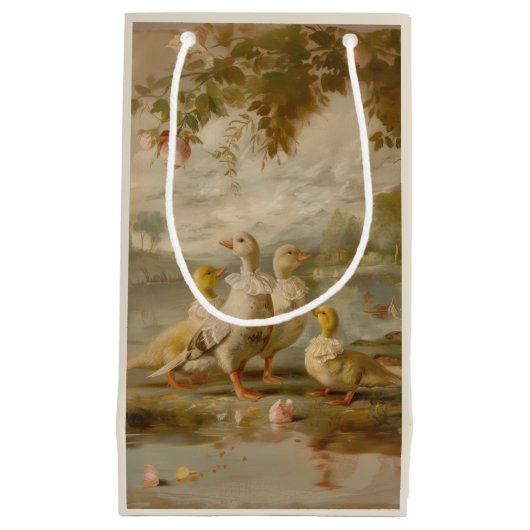 ダックス – 抱き枕 スモールペーパーバッグ (正面)