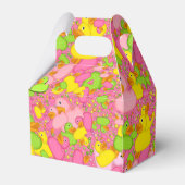 ダックス – n – ドット – スタイル-2 – ドルクピンク – ゲーブル御絵箱 フェイバーボックス (裏面サイド)