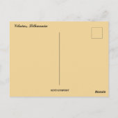 ダックスinヴィルニウスリトアニア ポストカード (裏面)